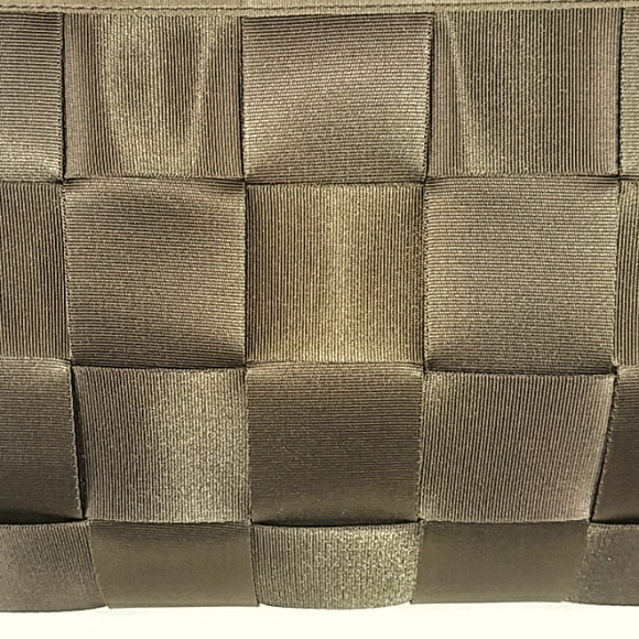 ICONIC SEATBELT SATCHEL BAG BROWN LARGE EUC UNBRANDED - Picture 5 of 9